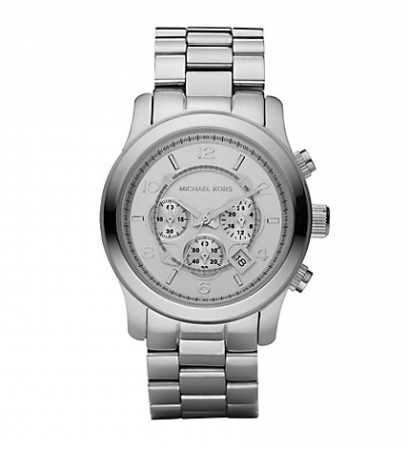 Michael Kors Runway Bradshaw Silver-Tone